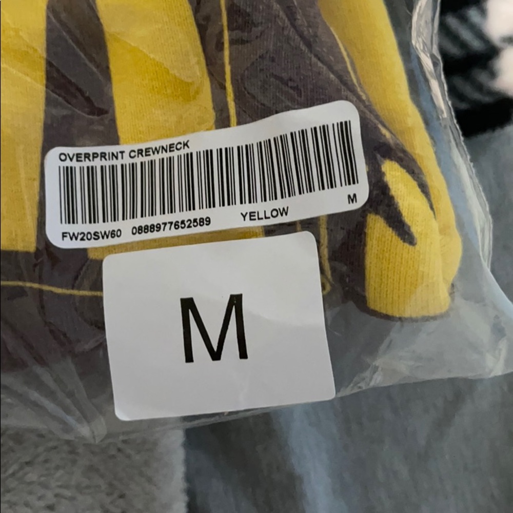 Overprint crewneck supreme